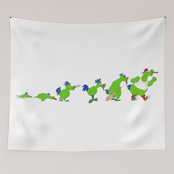 Item preview, Evolution of Phillie Phanatic (Horizontal Version) designed and sold by Philip de Goya.
