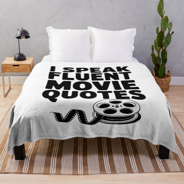 Item preview, I Speak Fluent Movie Quotes designed and sold by Frank Ring.