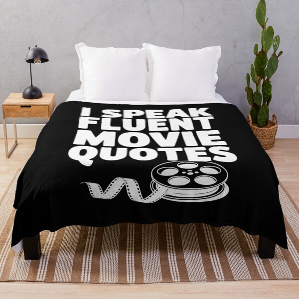 Item preview, I Speak Fluent Movie Quotes designed and sold by Frank Ring.