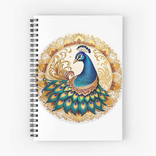 Item preview, Peacock Mandala Indian Sticker designed and sold by shashank3d.