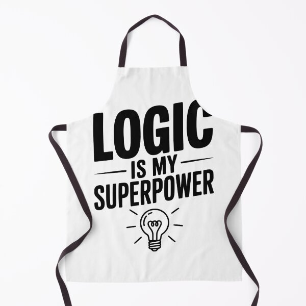 Item preview, Logic is my Superpower designed and sold by Frank Ring.