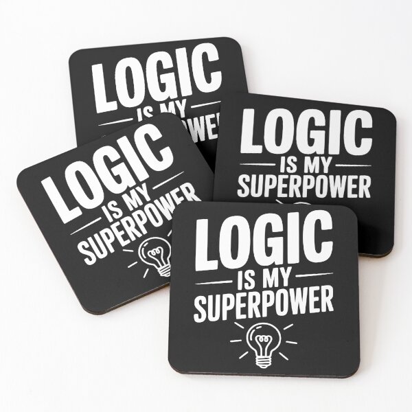 Item preview, Logic is my Superpower designed and sold by Frank Ring.