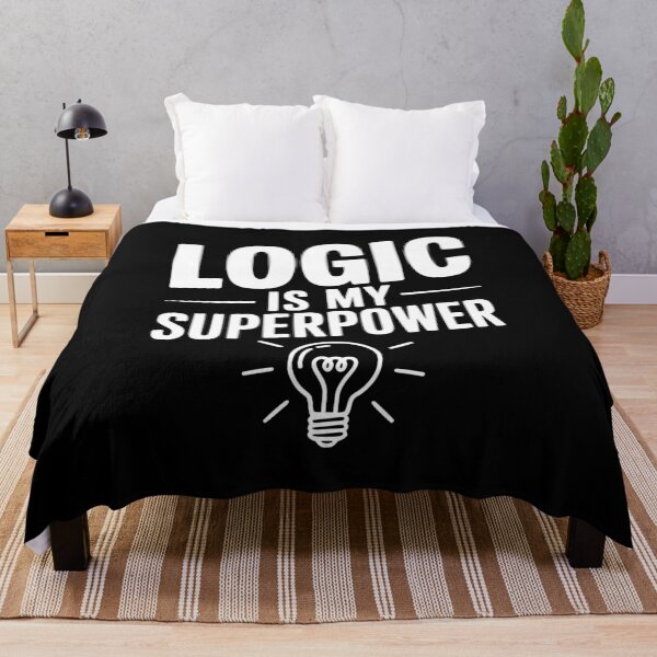 Item preview, Logic is my Superpower designed and sold by Frank Ring.