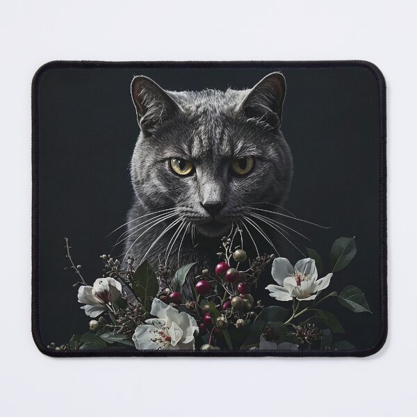 Item preview, Cat in botany designed and sold by YessengaliNaz.