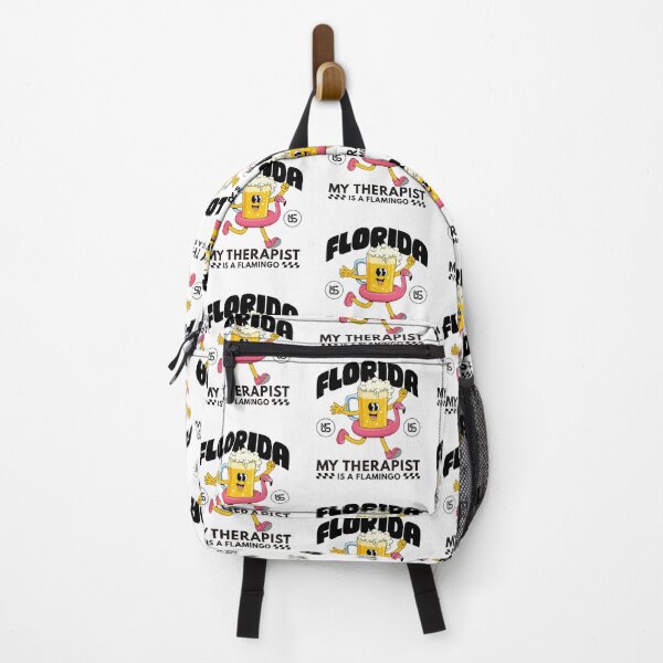 Item preview, Florida: my therapist is a flamingo designed and sold by Peerless-Prime.