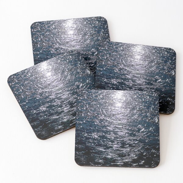 Item preview, Luminous Ice Reflections – Abstract Water Pattern designed and sold by RigidFascia.