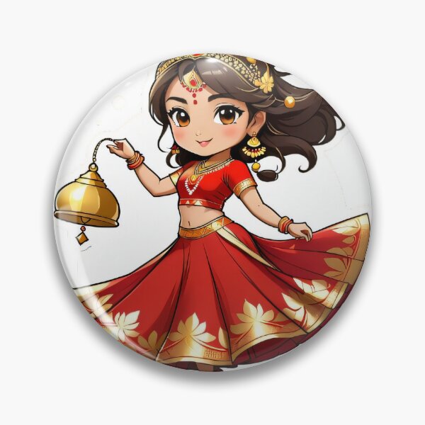 Item preview, Bollywood Dancer Sticker designed and sold by shashank3d.