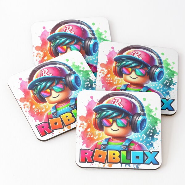 Item preview, Colorful Roblox Gamer | Vibrant Headphones & Rainbow Aesthe designed and sold by TeeMoods.