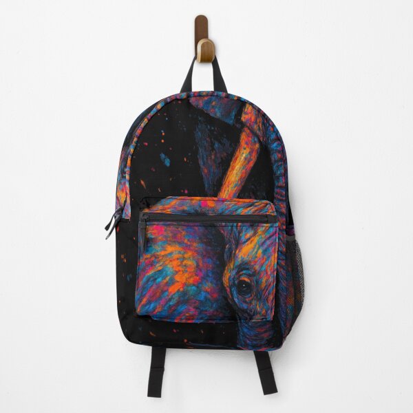 Item preview, Psychedelic Neon Elephant – Vibrant Splatter Pastel Art Illustration designed and sold by kastabembe.