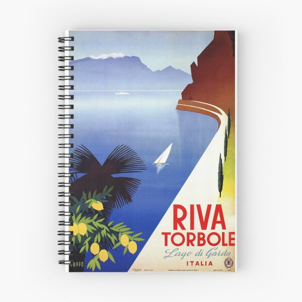 Item preview, Travel Italy 1920s Lake Garda Riva Torbole Gardesana advert designed and sold by aapshop.
