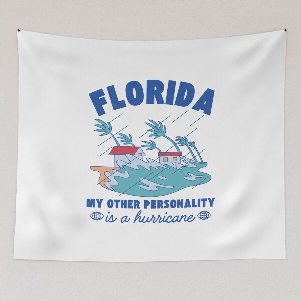 Item preview, Florida: my other personality is a hurricane designed and sold by Peerless-Prime.