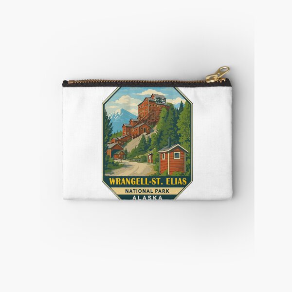 Item preview, Wrangell–St. Elias Alaska Mountain Sticker designed and sold by Ismeal Von.