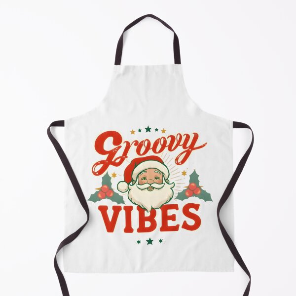 Item preview, Vintage Groovy Vibes Santa – Holiday Retro Art designed and sold by PixelInfinite.