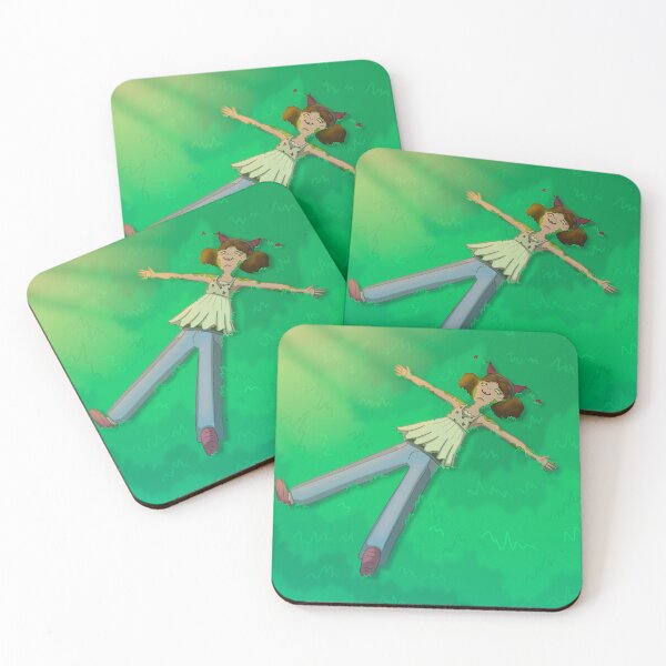Item preview, snake girl laying in a field of grass designed and sold by Addi Does Art.