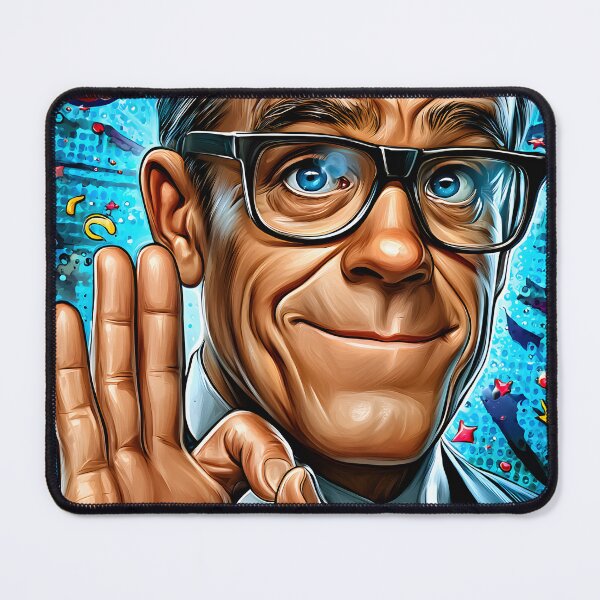 Item preview, Man in Glasses Giving OK Gesture with Expressions designed and sold by Artessie.