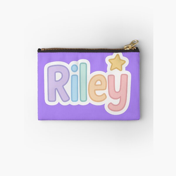 Item preview, Riley Pastel Name Sticker – Cute Kawaii Rainbow Letters & Star designed and sold by Sksticker991.