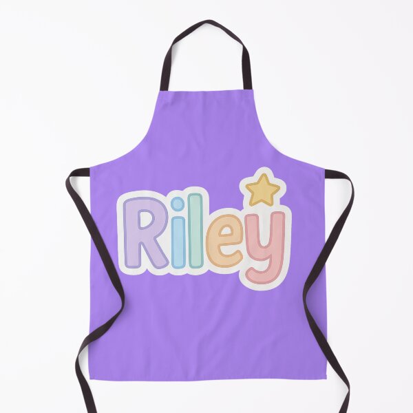 Item preview, Riley Pastel Name Sticker – Cute Kawaii Rainbow Letters & Star designed and sold by Sksticker991.