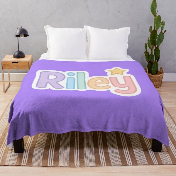 Item preview, Riley Pastel Name Sticker – Cute Kawaii Rainbow Letters & Star designed and sold by Sksticker991.