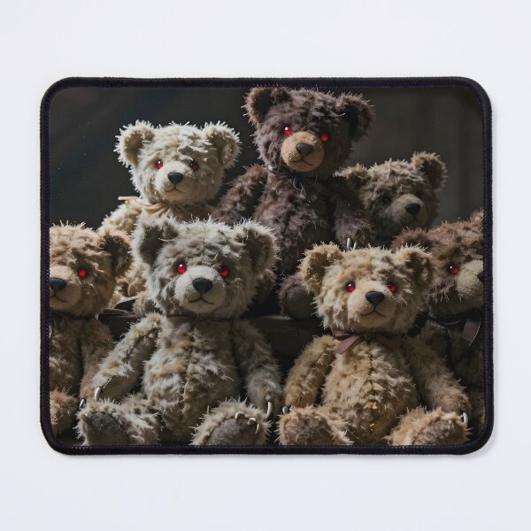 Aperçu de l'œuvre Possessed Teddy Bears créée et vendue par SynthStitch.