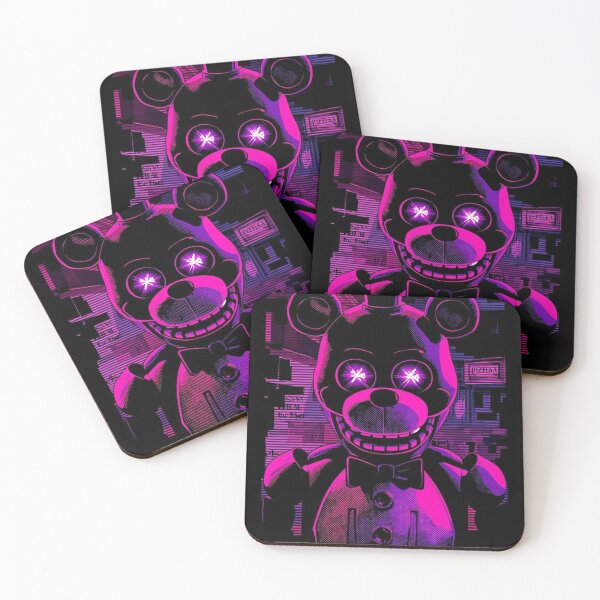 Item preview, Neon Horror Animatronic T-Shirt Design – FNAF Inspired designed and sold by mari0n980.