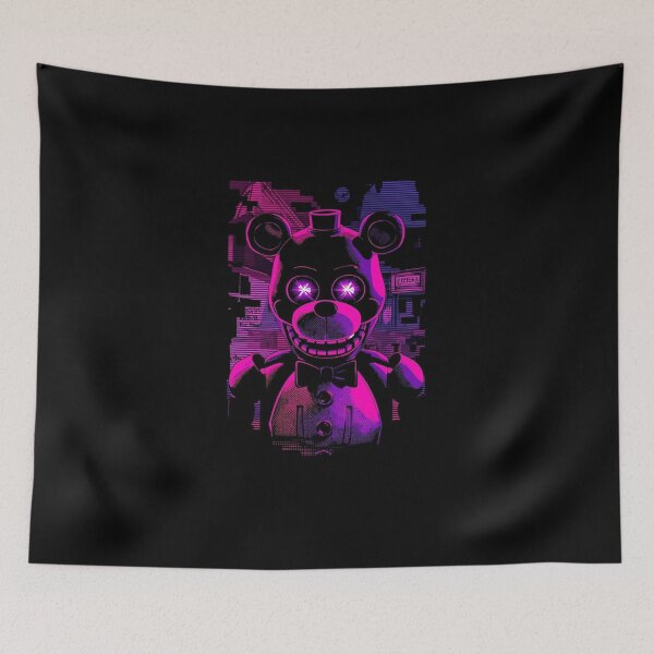 Item preview, Neon Horror Animatronic T-Shirt Design – FNAF Inspired designed and sold by mari0n980.