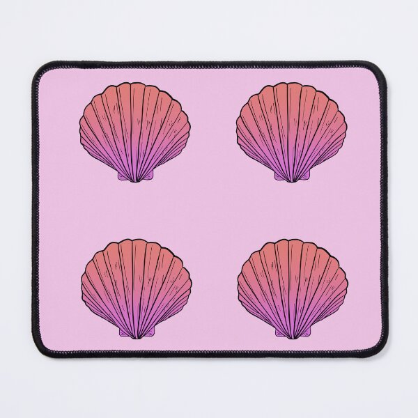 Item preview, Pink Ombre Seashell Pattern | Seashells | Shell gifts | nautical designed and sold by Lindsay Marie Patterns.