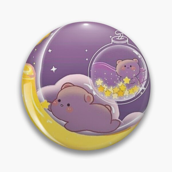 Item preview, Dreamy Moon Bear | Kawaii Celestial Aesthetic Design designed and sold by Hallin.
