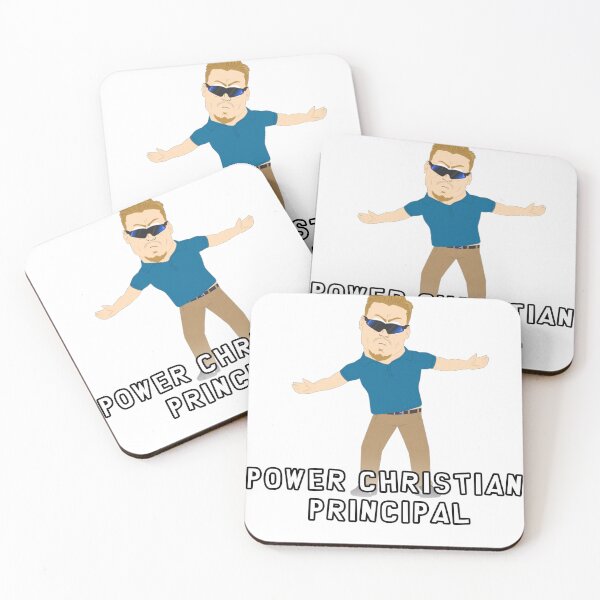 Item preview, Power Christian Principal – Cartoon Parody Meme Design designed and sold by JovanTheEditor.