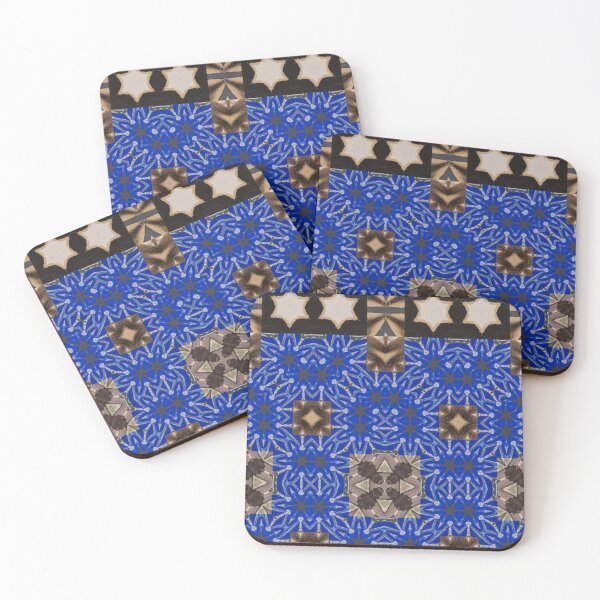 Item preview, Christmas Night Patchwork by Jenny Meehan designed and sold by Jenny Meehan Art Prints and Patterns .
