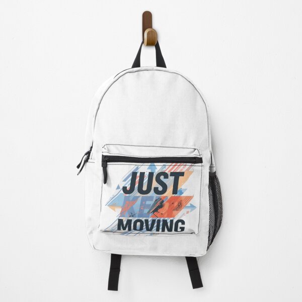 Item preview, Just Keep Moving Motivational Progress Typography Design designed and sold by MeluryPrints.