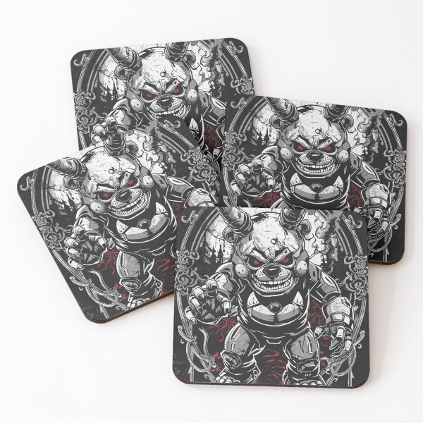Item preview, Dark Metal Animatronic Graphic – FNAF Inspired  designed and sold by mari0n980.