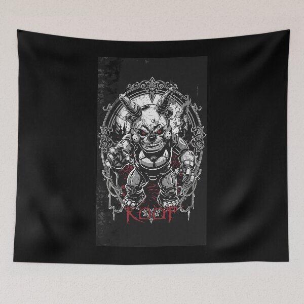 Item preview, Dark Metal Animatronic Graphic – FNAF Inspired  designed and sold by mari0n980.