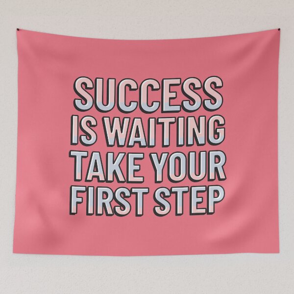 Item preview, Success is waiting take first step designed and sold by Innet.