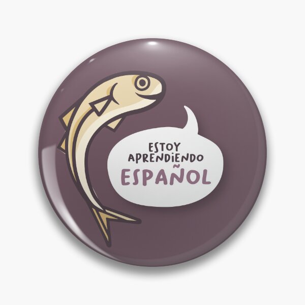 Item preview, "Estoy Aprendiendo Español" Yellow Anchovy designed and sold by AnchoaesC.