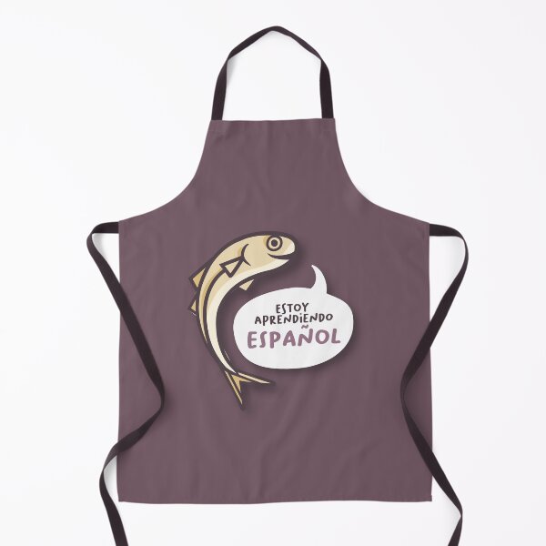 Item preview, "Estoy Aprendiendo Español" Yellow Anchovy designed and sold by AnchoaesC.