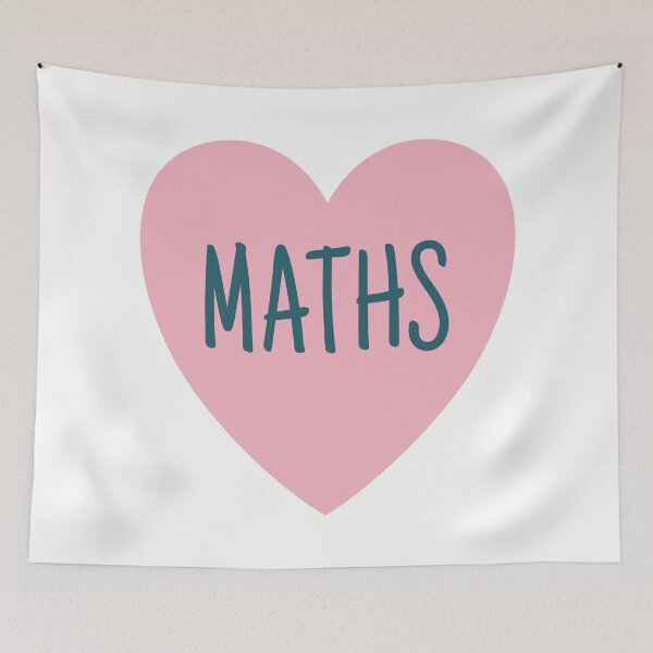Item preview, Love Maths heart designed and sold by Think4Prints.