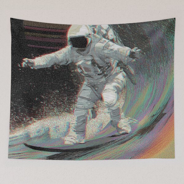 Item preview, Space Surfing Dreams designed and sold by Venon28.