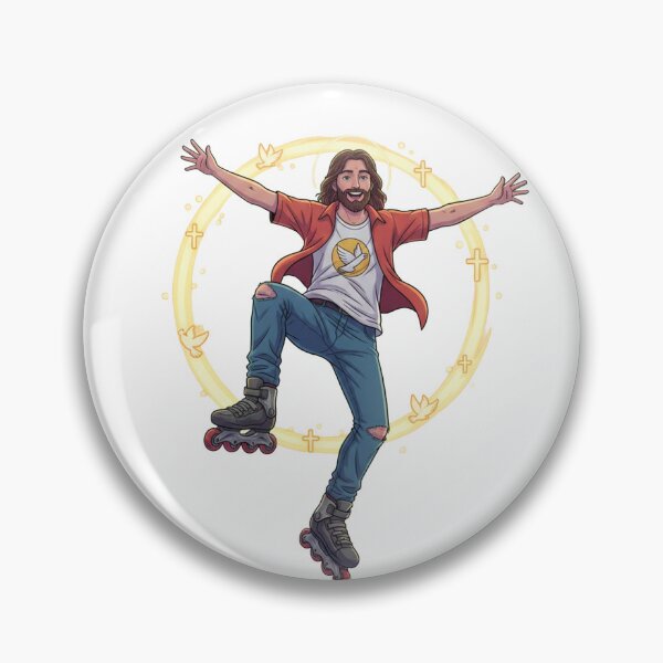 Item preview, Jesus roller blade designed and sold by KarazuStudio.