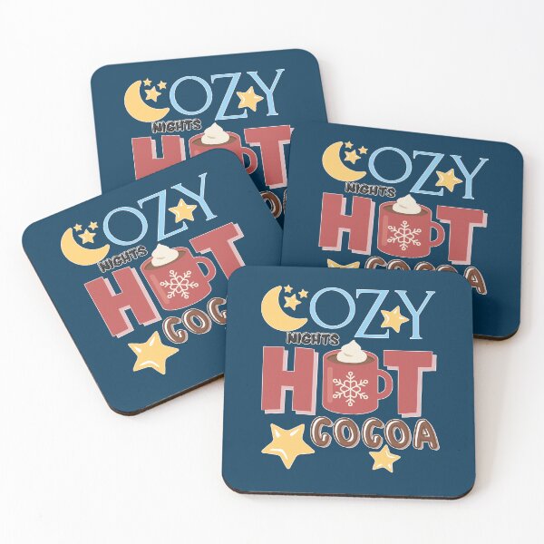 Item preview, Cozy Nights Hot Cocoa Warm Beverage For Winter Days Design designed and sold by NaturEdeN.