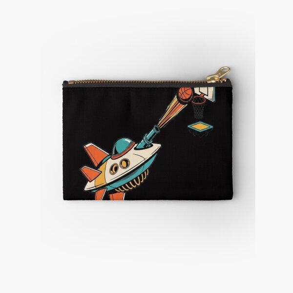 Item preview,  Space Rocket Dunk – Retro Basketball Ship designed and sold by Dzblack.