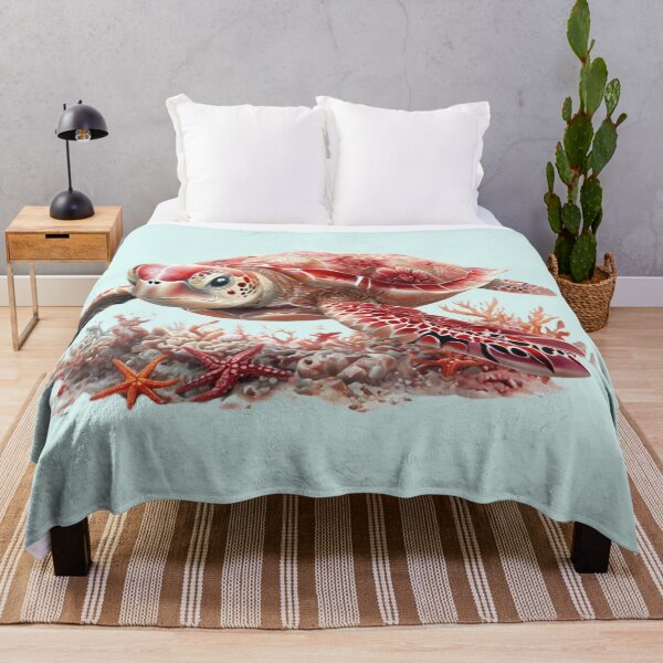 Item preview, Tortuga roja Ocean Vibe designed and sold by GrifonJ.