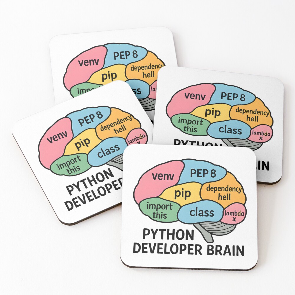 Item preview, Coasters (Set of 4) designed and sold by annadalessandro.