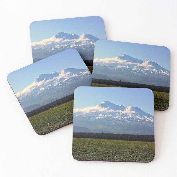 Item preview, Mount Shasta in Winter Glory – Northern California Landscape Print designed and sold by Misjessie30.