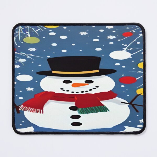 Item preview, Cheerful Snowman designed and sold by DreamistStore.