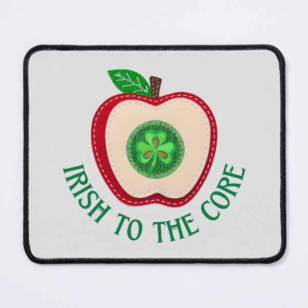 Item preview, Irish to the Core Apple Stich On. designed and sold by MPC-Mince-Pies.