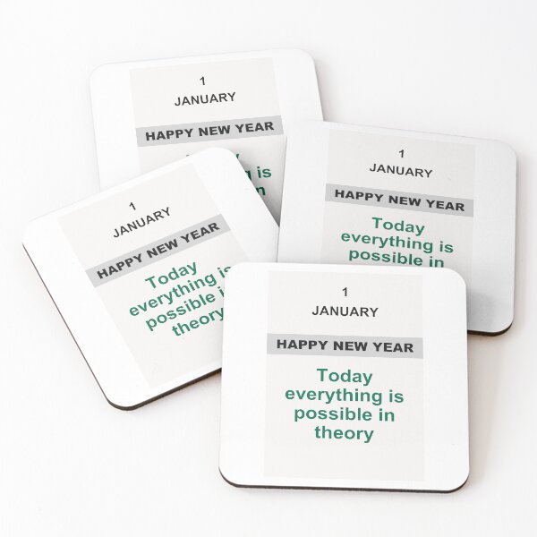 Item preview, Happy New Year - January 1, Edition: 7 designed and sold by ariksworld.