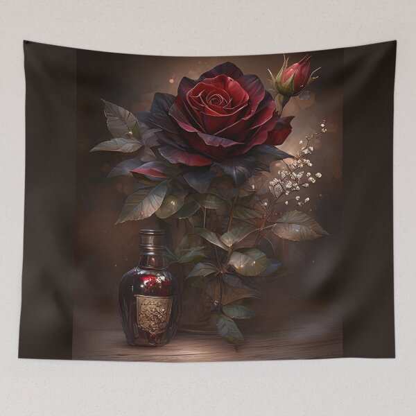 Item preview, Crimson Elixir: The Bloom and the Bottle designed and sold by bloorose.