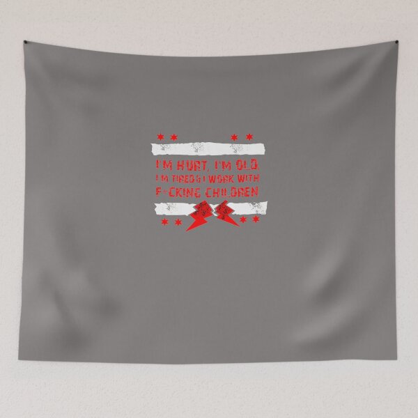Item preview, OLD-MAN-CM-PUNK-T-SHIRT designed and sold by DagmarKarl.