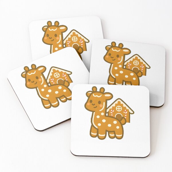 Item preview, Gingerbread Giraffe – Sweet Holiday Cookie Animal designed and sold by Whiskers&Waffles.