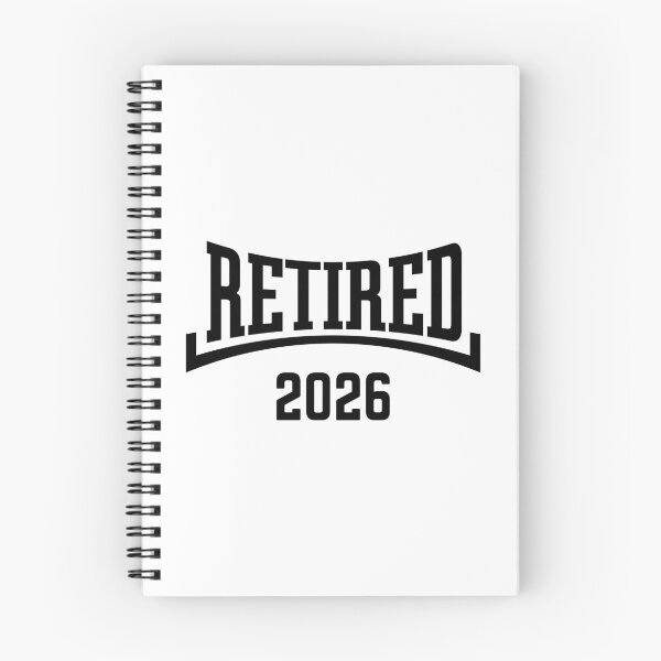 Item preview, Retired 2026 (Retiree / Pensioner / Concave / Black) designed and sold by MrFaulbaum.
